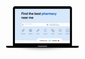 Pharmacy Book a Demo Ad 1200 × 628 px